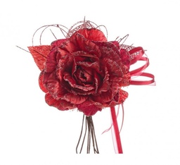 [S-B0904618] 12x Pick Rosa Holly Rosso