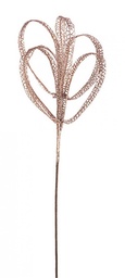 [S-B0932912] 12x Ramo Joseline Oro Rosa H65Cm