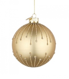 [S-B0934264] 12x Sfera Vt Amber Oro D80