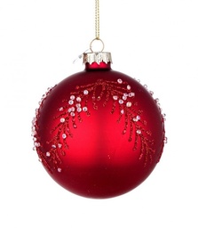 [S-B0934035] 12x Sfera Vt Gem Ramo Rosso Op D80