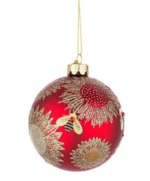 [S-B0937601] 12x Sfera Vt Honeybee Rosso Pieno D80