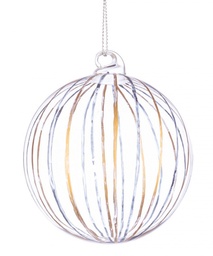 [S-B0970624] 12x Sfera Vt Stripe Trasp Oro