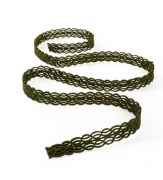 [S-B0901306] 12x String Decor Feltro Verde 150Cm