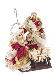 [S-B0928263] 1x Sacra Famiglia Fastosa Bordeaux