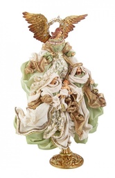 [S-B0934720] 1x Sacra Famiglia Liberty Stand Verde C