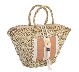 [S-B0141048] 2x Borsa Mare Kos Riga Marrone