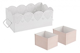 [S-B0184981] 2x Cestino Finesse 2P C-Manico Rett