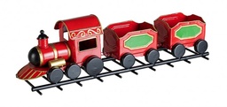 [S-B0932668] 2x Decorazione 2P Coltish Treno Rosso