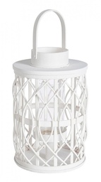 [S-B0140896] 2x Lanterna Tanami Bamboo To Bianco M