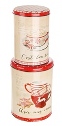 [S-B0911474] 2x Set2 Scatola Chococafe' To