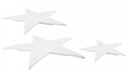 [S-B0915907] 2x Set3 Stella Twins Bianco