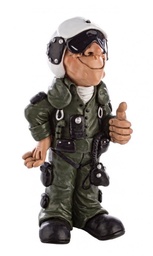 [S-B0183176] 2x Statuetta Caricatura Airman