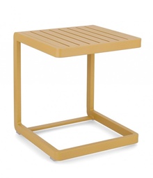 [S-B0663312] 2x Tavolino Konnor 40X40 Senape
