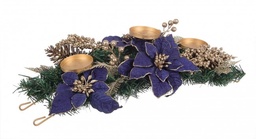 [S-B0934834] 3x P.Candela 3P  Eleonor Poinsettia Blu