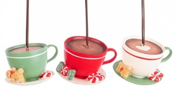 [S-B0939581] 3x Pendaglio Bistrot Tazza 10,8X6,5H Ass3