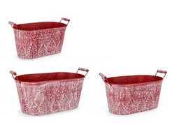 [S-B0970874] 3x Set3 C.Vaso Chilly Ov Rosso