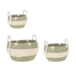 [S-B0411292] 3x Set3 Cesta 2M Thelma Verde Bomb