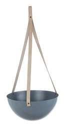 [S-B0347238] 4x C.Vaso Sospeso Urban Chic Grigio-Beige L