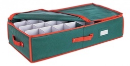 [S-B0939285] 4x Contenitore Xmas Sfere Ret Verde 64P D80