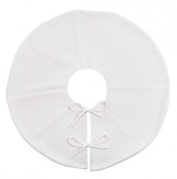 [S-B0463687] 4x Copribase Albero Teddy Bianco D90