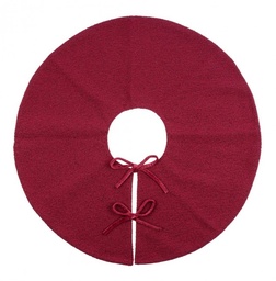 [S-B0463686] 4x Copribase Albero Teddy Rosso D90
