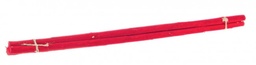 [S-B0928064] 4x Fascio 2 Steli Girasole Velvet Rosso