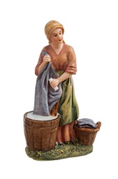 [S-B0915081] 4x Figura Presepe Lavandaia H16