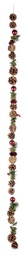 [S-B0927077] 4x Ghirlanda Olga Rosso H150