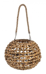 [S-B0140952] 4x Lanterna Eldoret Bomb Naturale H18