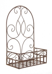 [S-B0720442] 4x P.Fiore Parete Melanie Rett Marrone L