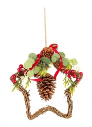 [S-B0939036] 4x Pendaglio Christin Stella Rosso C