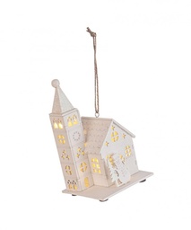 [S-B0971867] 4x Pendaglio Korin Chiesa Bianco C