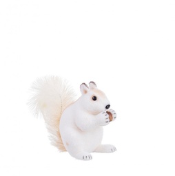 [S-B0939122] 4x Scoiattolo Alvin Stand Bianco 20X16H