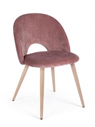 [S-B0734340] 4x Sedia Linzey Rosa