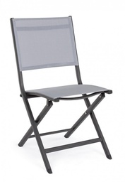 [S-B0662508] 4x Sedia Piegh. Elin Antracite Lh32 -