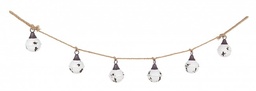 [S-B0932682] 4x String 6F Bell Met Bianco