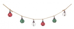 [S-B0932681] 4x String 6F Bell Met Rosso