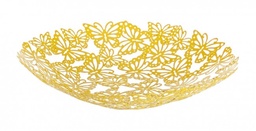 [S-B0133103] 4x Vassoio Farfalla Giallo D 34