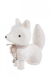 [S-B0927147] 4x Volpe Miage Bianco H21,5