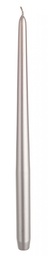 [S-B0163855] 6x Candela Basic Conica Argento 40Cm