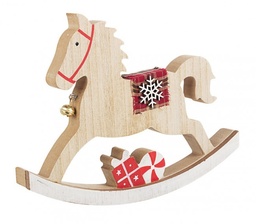 [S-B0931289] 6x Cavallino A Dondolo Hylda Nat