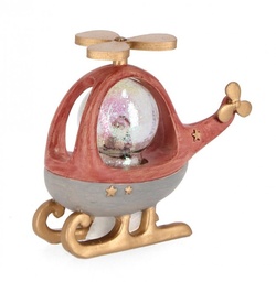 [S-B0971492] 6x Decor Vt Dody Elicottero Rosso C