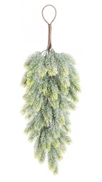 [S-B0971320] 6x Decor.  Lauryn Verde Innevato Goccia