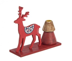 [S-B0915012] 6x P.Candela Noel Rosso