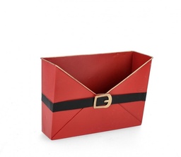 [S-B0970872] 6x P.Lettere Santa Claus Rett Rosso H21,5