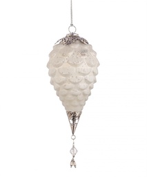 [S-B0971694] 6x Pendaglio Vt Fascinate Pigna Bianco D110