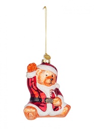 [S-B0970342] 6x Pendaglio Vt Village Orso Rosso