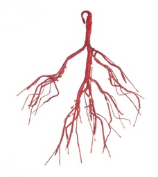 [S-B0934585] 6x Ramo Beam 32Led Rosso Classic Ip20