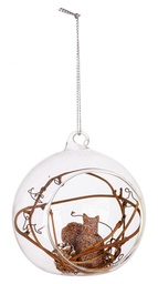 [S-B0937486] 6x Sfera Aperta Vt Grove Scoiattolo D80