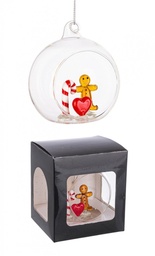 [S-B0937343] 6x Sfera Aperta Vt Yule Candy C